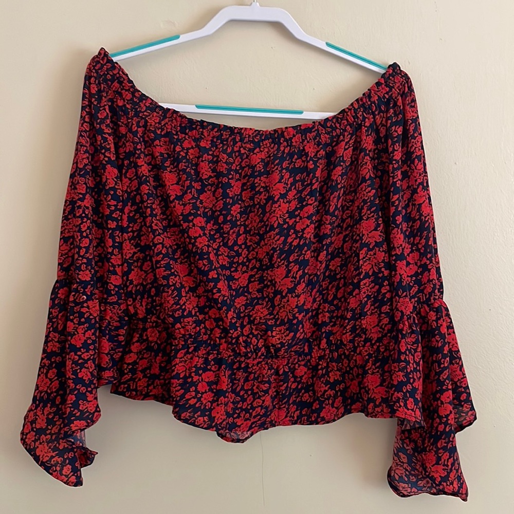 Large Express Off The Shoulder Blouse